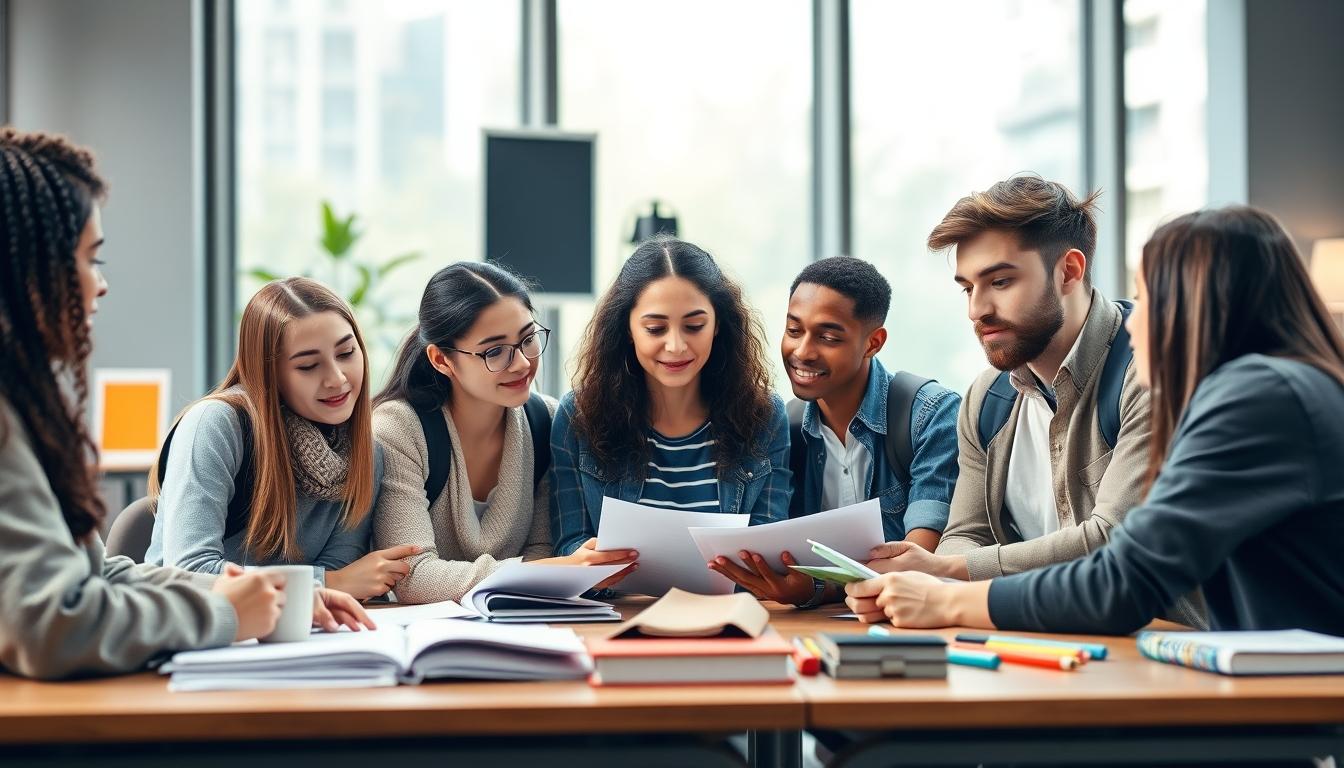 Student using online courses for flexible education